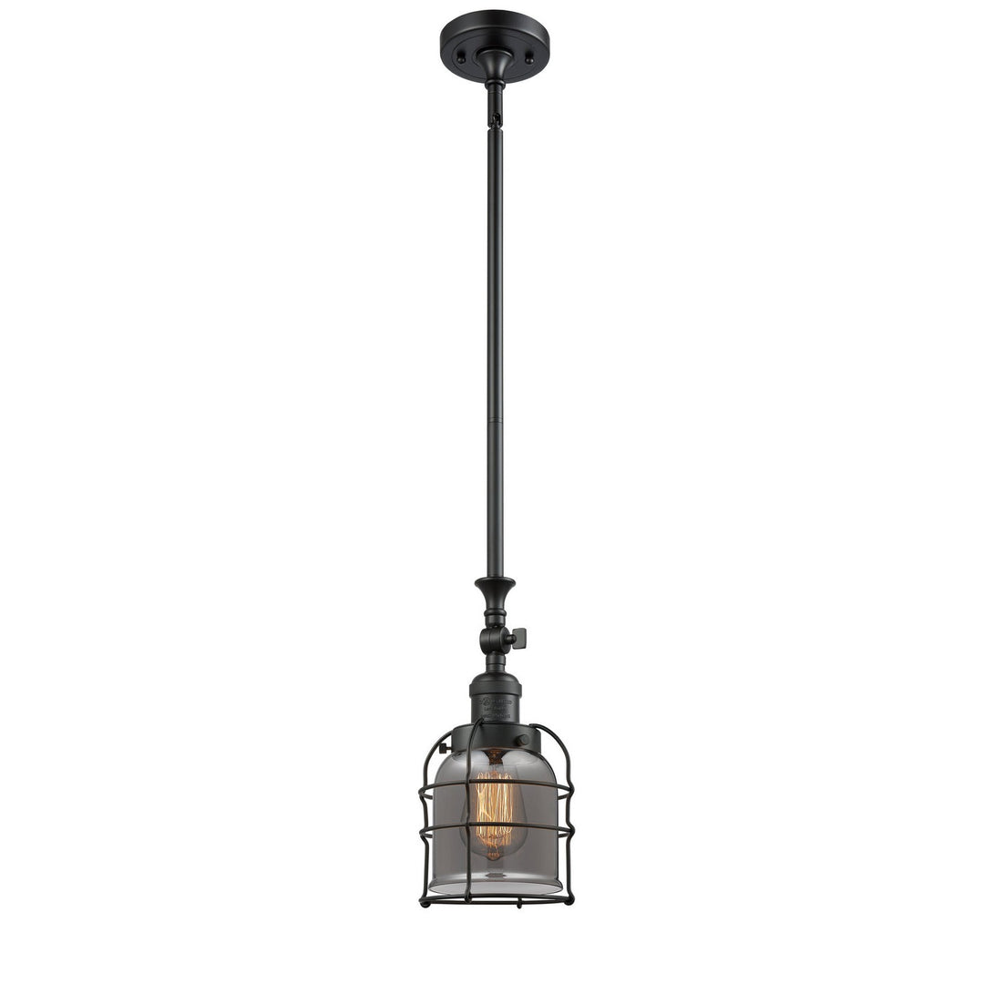 Innovations Franklin Restoration 206-BK-G53-CE Pendant Light - Matte Black