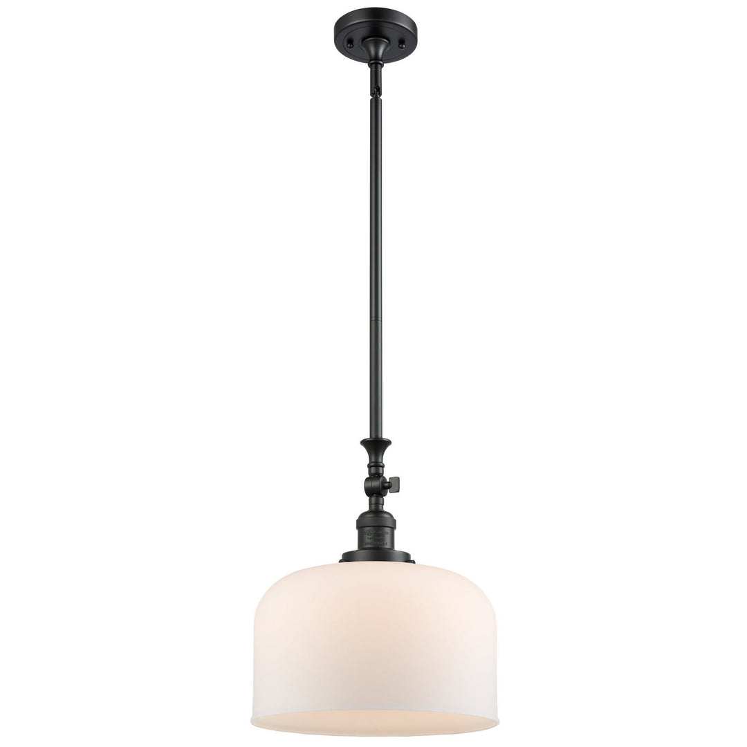Innovations Franklin Restoration 206-BK-G71-L Pendant Light - Matte Black