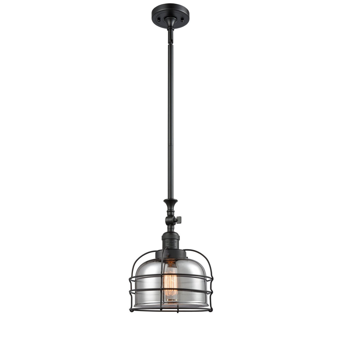 Innovations Franklin Restoration 206-BK-G73-CE-LED Pendant Light - Matte Black