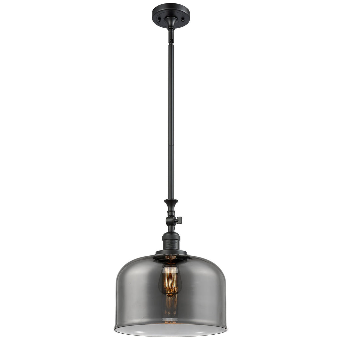 Innovations Franklin Restoration 206-BK-G73-L Pendant Light - Matte Black