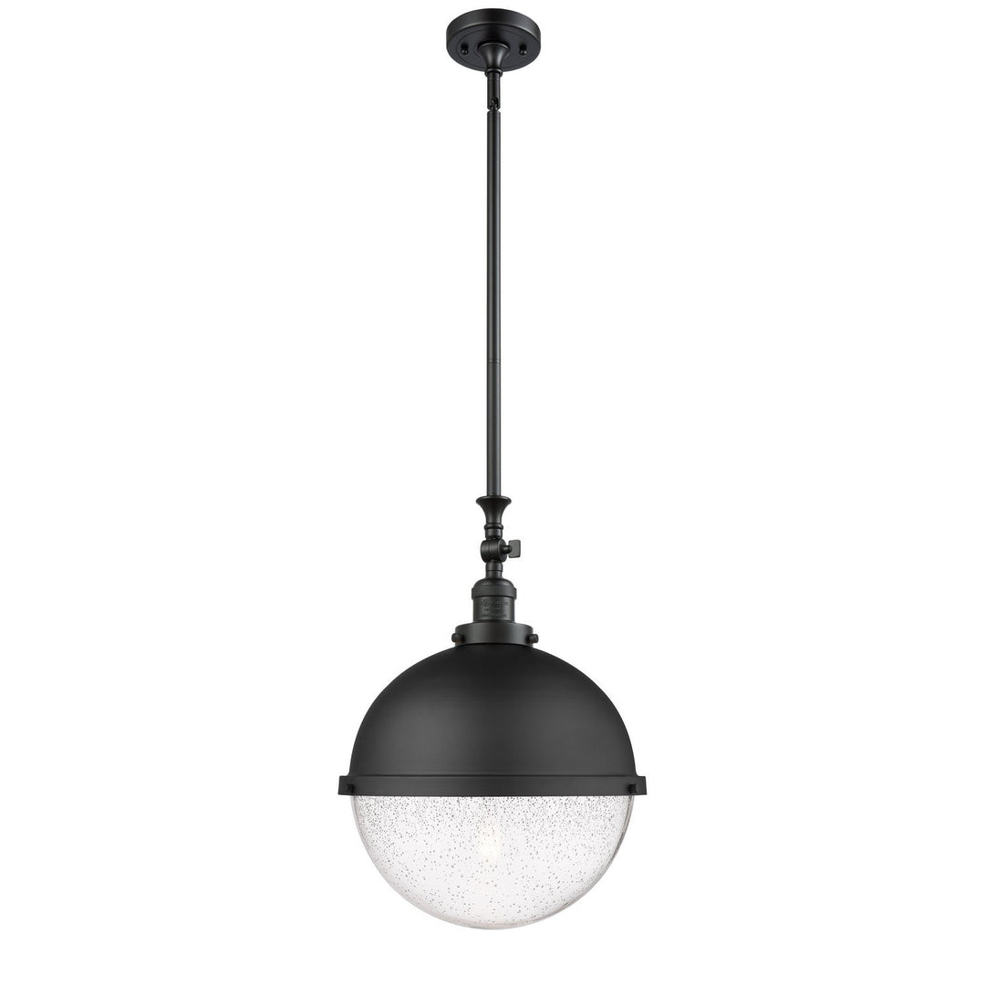 Innovations Franklin Restoration 206-BK-HFS-124-BK Pendant Light - Matte Black