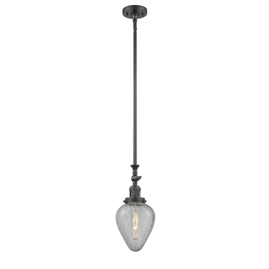 Innovations Franklin Restoration 206-OB-G165-LED Pendant Light - Oil Rubbed Bronze