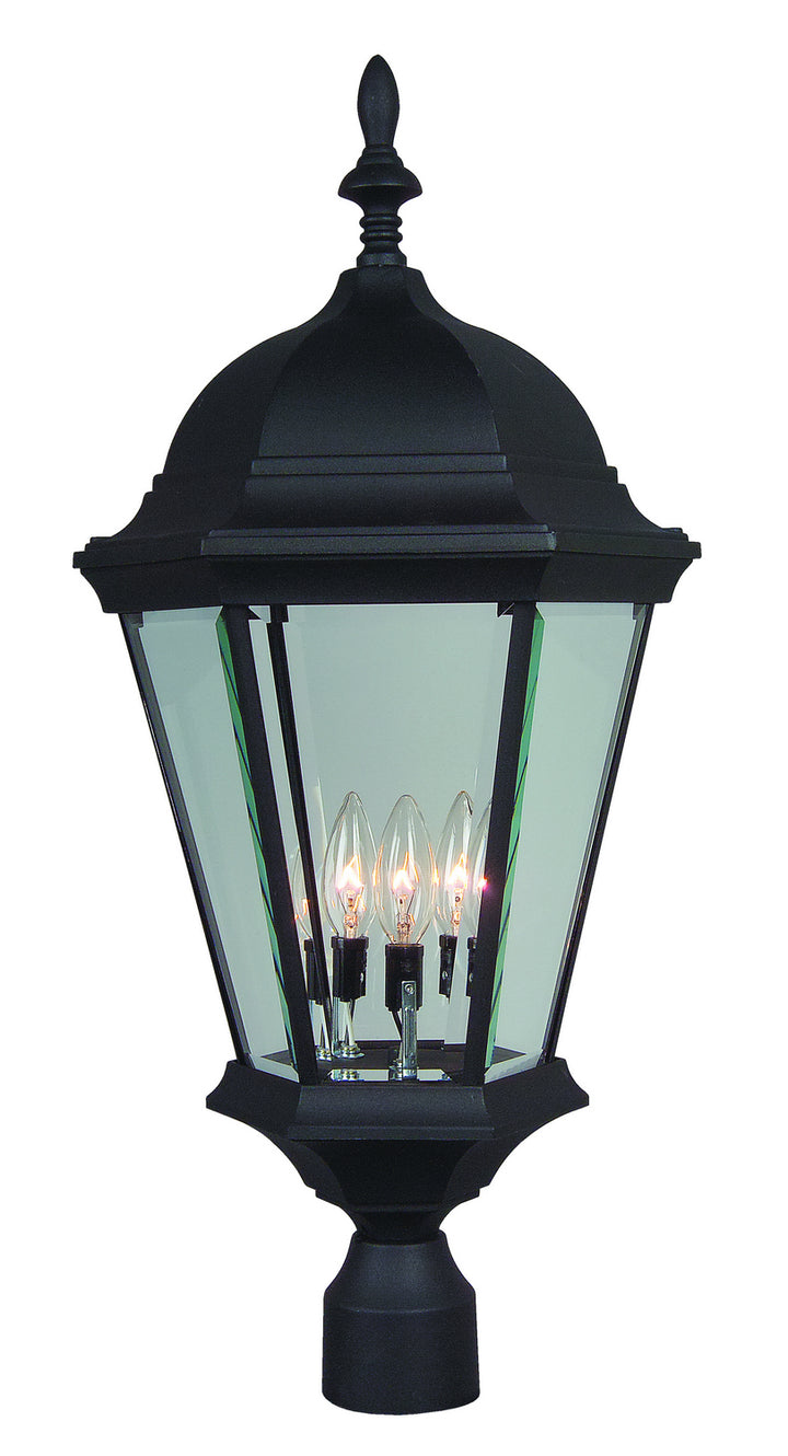 Craftmade Lighting Z555-TB  Straight Glass Cast Outdoor Textured Black