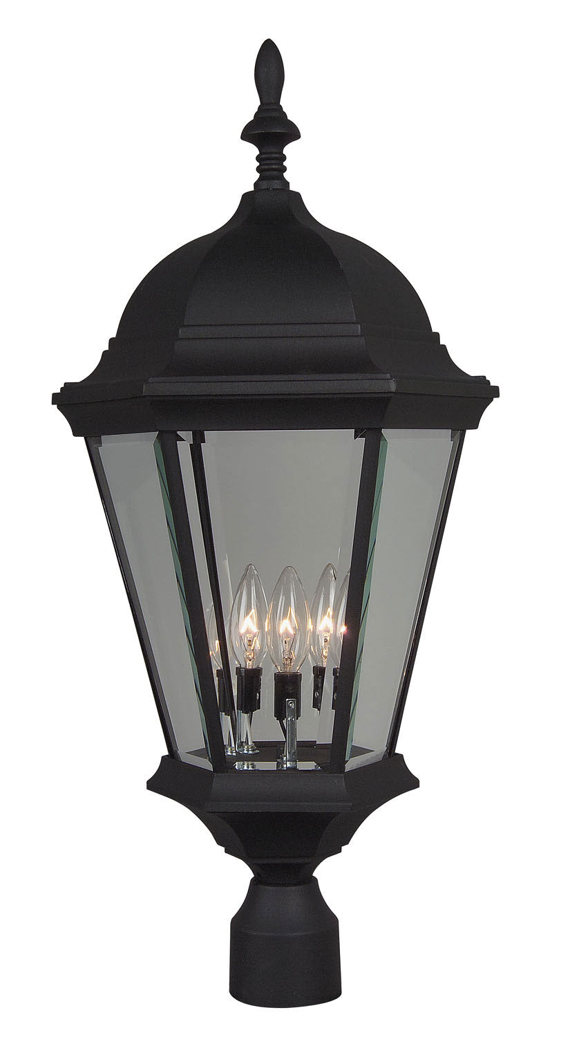 Craftmade Lighting Z555-TB  Straight Glass Cast Outdoor Textured Black