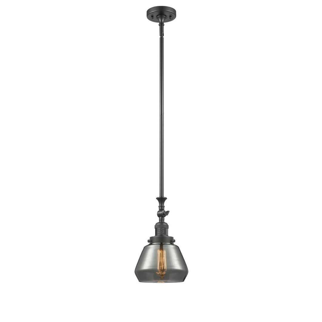 Innovations Franklin Restoration 206-OB-G173-LED Pendant Light - Oil Rubbed Bronze