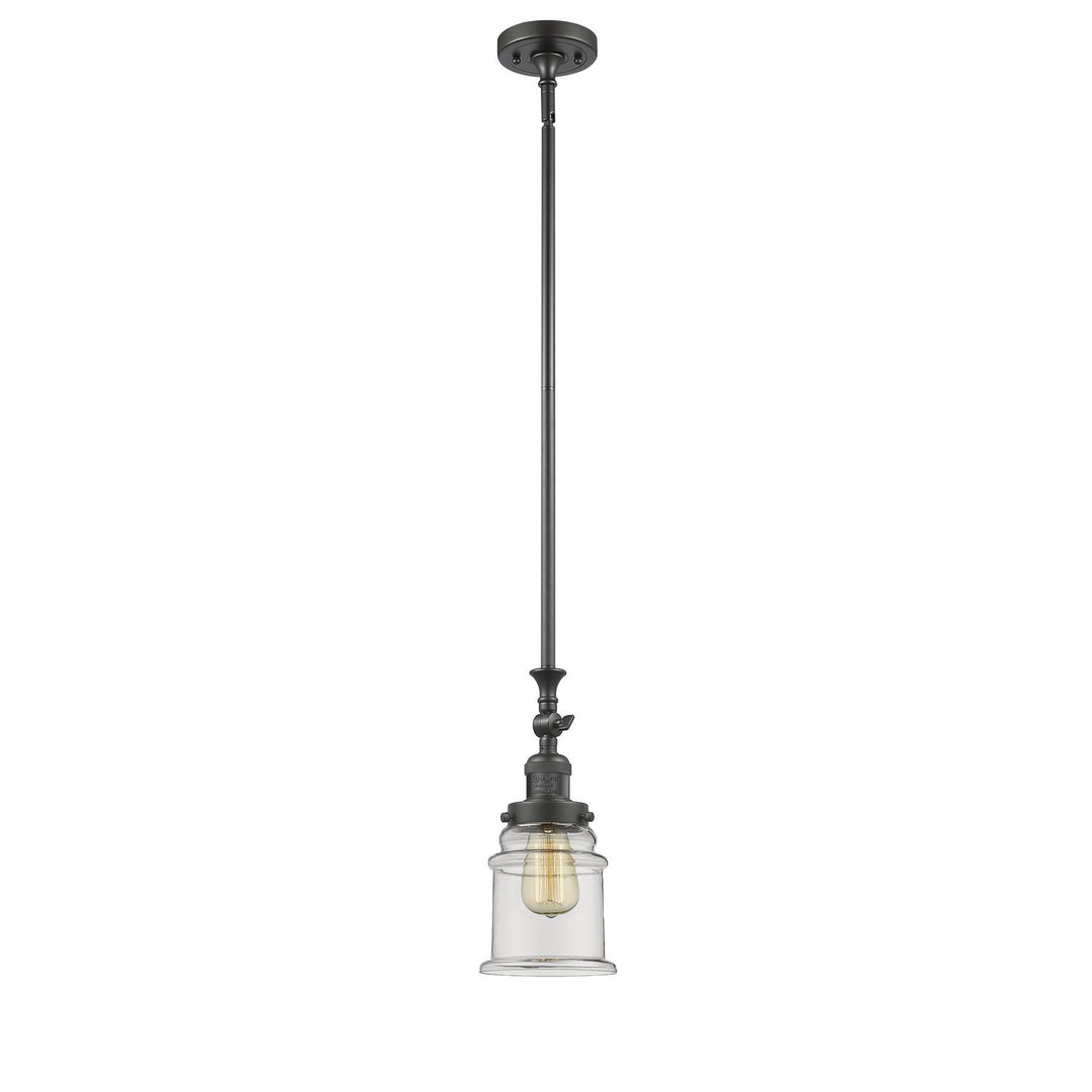 Innovations Franklin Restoration 206-OB-G182-LED Pendant Light - Oil Rubbed Bronze