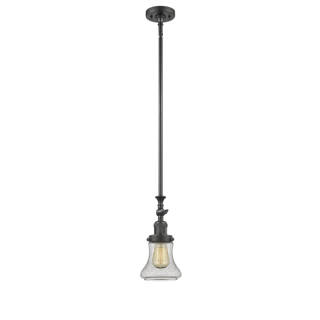 Innovations Franklin Restoration 206-OB-G194-LED Pendant Light - Oil Rubbed Bronze