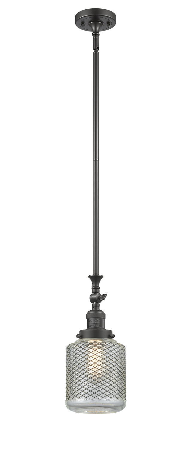 Innovations Franklin Restoration 206-OB-G262-LED Pendant Light - Oil Rubbed Bronze