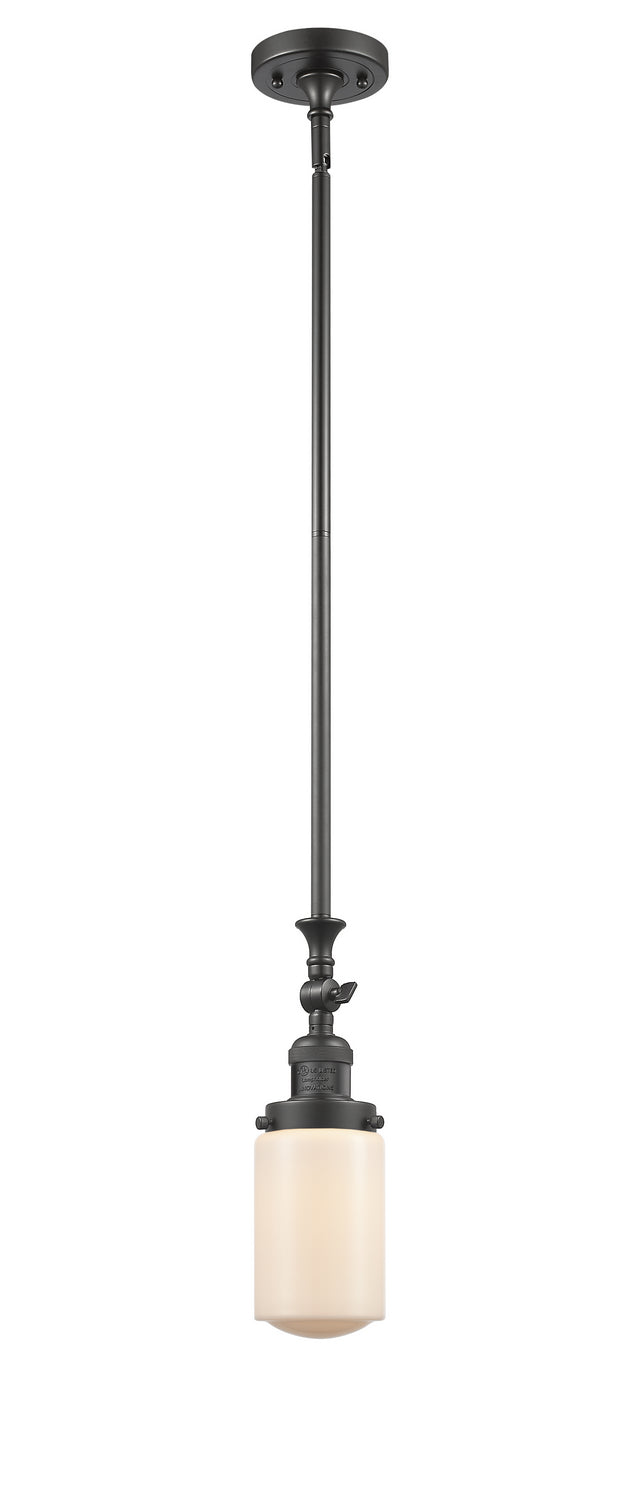 Innovations Franklin Restoration 206-OB-G311-LED Pendant Light - Oil Rubbed Bronze