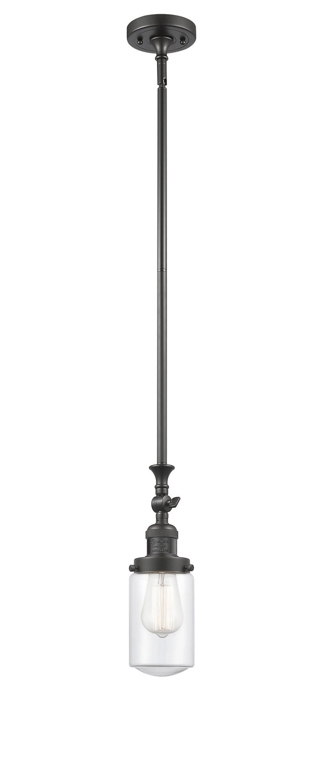 Innovations Franklin Restoration 206-OB-G312-LED Pendant Light - Oil Rubbed Bronze