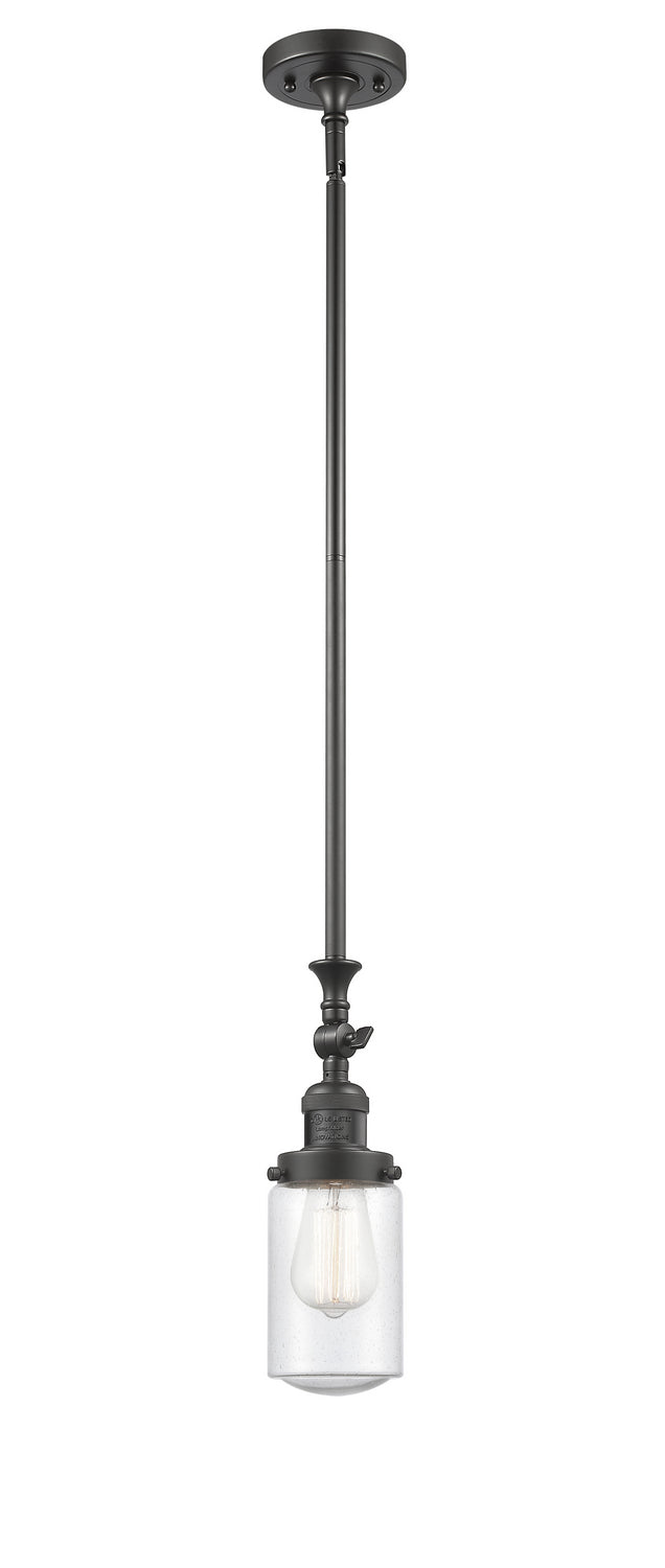 Innovations Franklin Restoration 206-OB-G314-LED Pendant Light - Oil Rubbed Bronze
