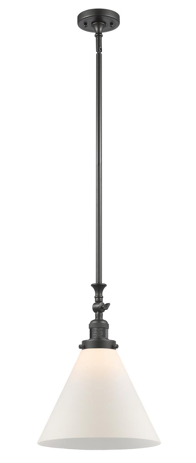 Innovations Franklin Restoration 206-OB-G41-L-LED Pendant Light - Oil Rubbed Bronze