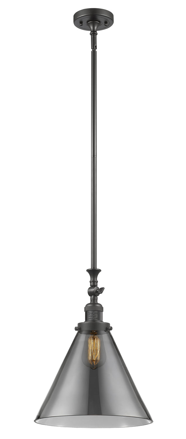 Innovations Franklin Restoration 206-OB-G43-L Pendant Light - Oil Rubbed Bronze
