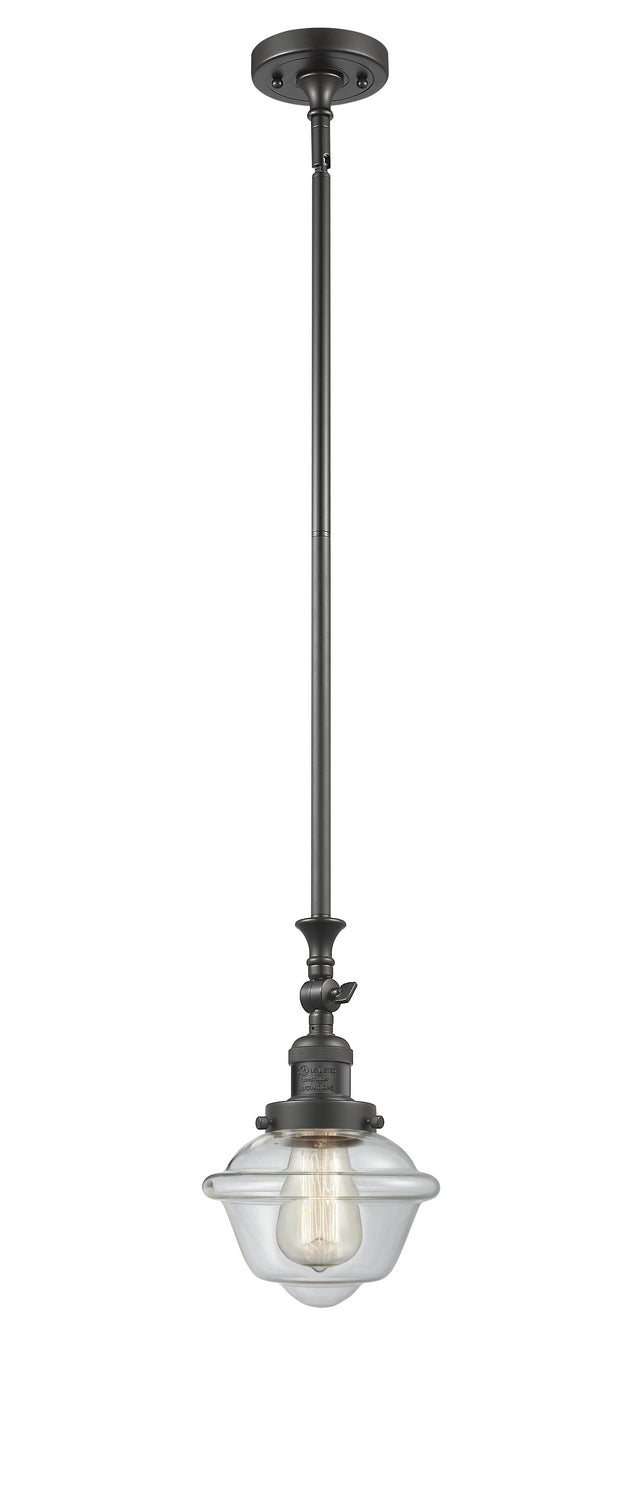 Innovations Franklin Restoration 206-OB-G532-LED Pendant Light - Oil Rubbed Bronze