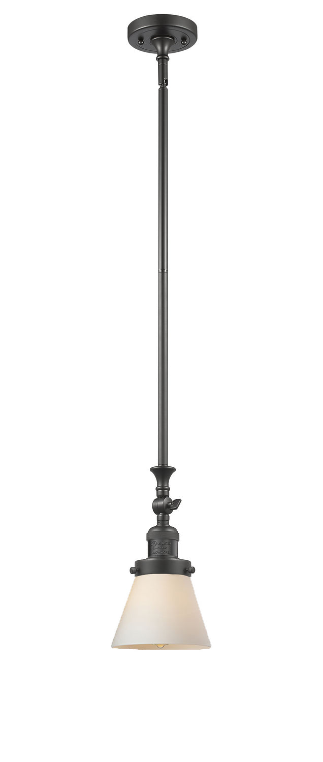 Innovations Franklin Restoration 206-OB-G61-LED Pendant Light - Oil Rubbed Bronze