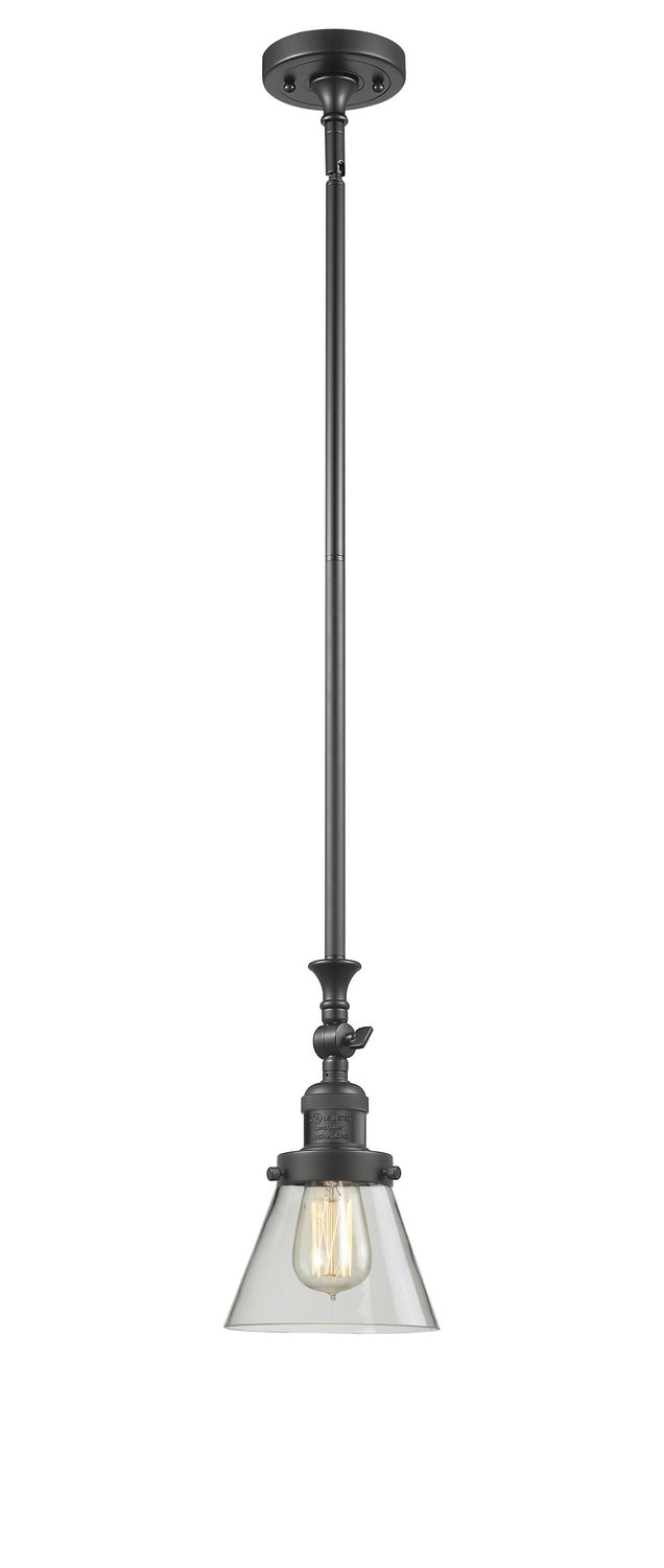 Innovations Franklin Restoration 206-OB-G62-LED Pendant Light - Oil Rubbed Bronze