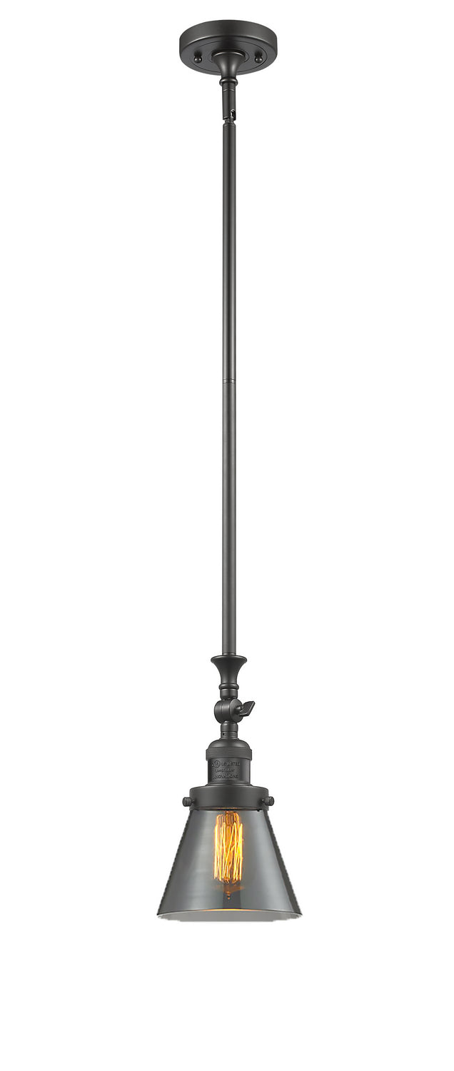 Innovations Franklin Restoration 206-OB-G63-LED Pendant Light - Oil Rubbed Bronze