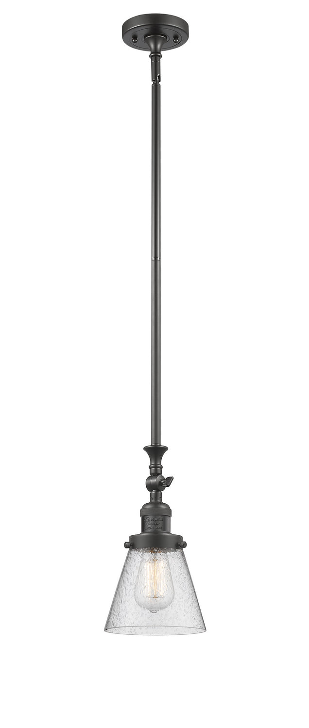 Innovations Franklin Restoration 206-OB-G64-LED Pendant Light - Oil Rubbed Bronze
