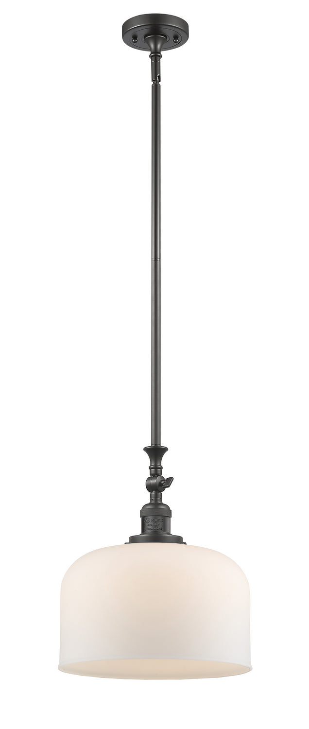 Innovations Franklin Restoration 206-OB-G71-L-LED Pendant Light - Oil Rubbed Bronze