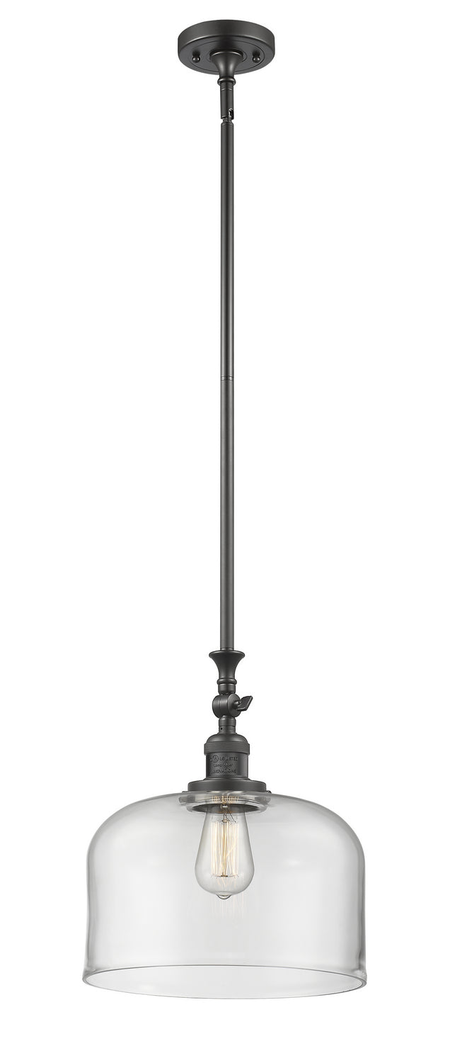 Innovations Franklin Restoration 206-OB-G72-L Pendant Light - Oil Rubbed Bronze