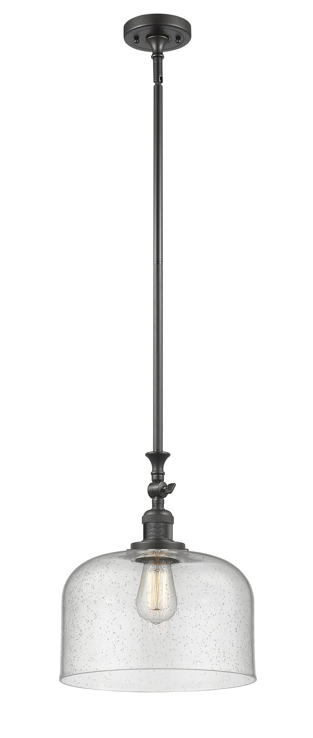 Innovations Franklin Restoration 206-OB-G74-L-LED Pendant Light - Oil Rubbed Bronze