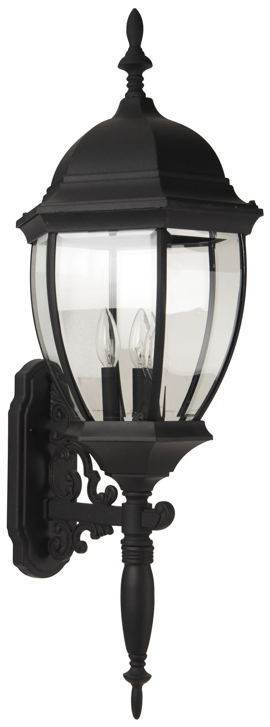 Craftmade Lighting Z580-TB  Bent Glass Cast Outdoor Textured Black