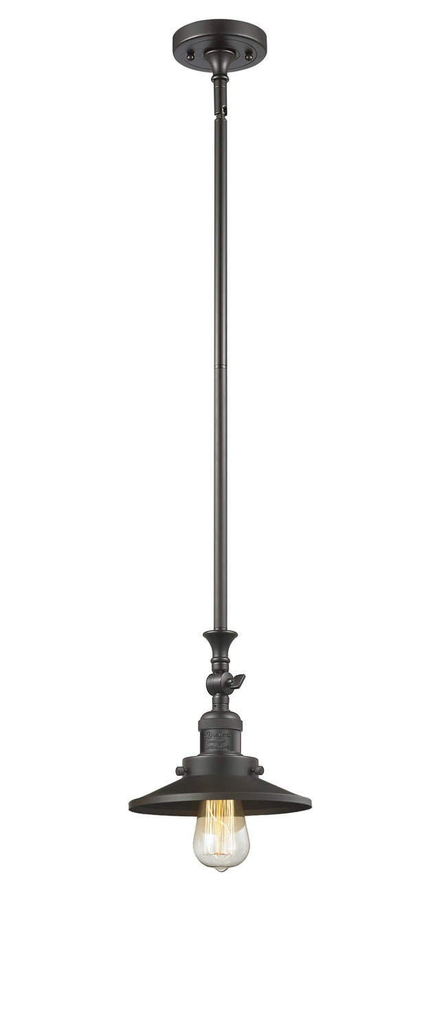 Innovations Franklin Restoration 206-OB-M5-LED Pendant Light - Oil Rubbed Bronze
