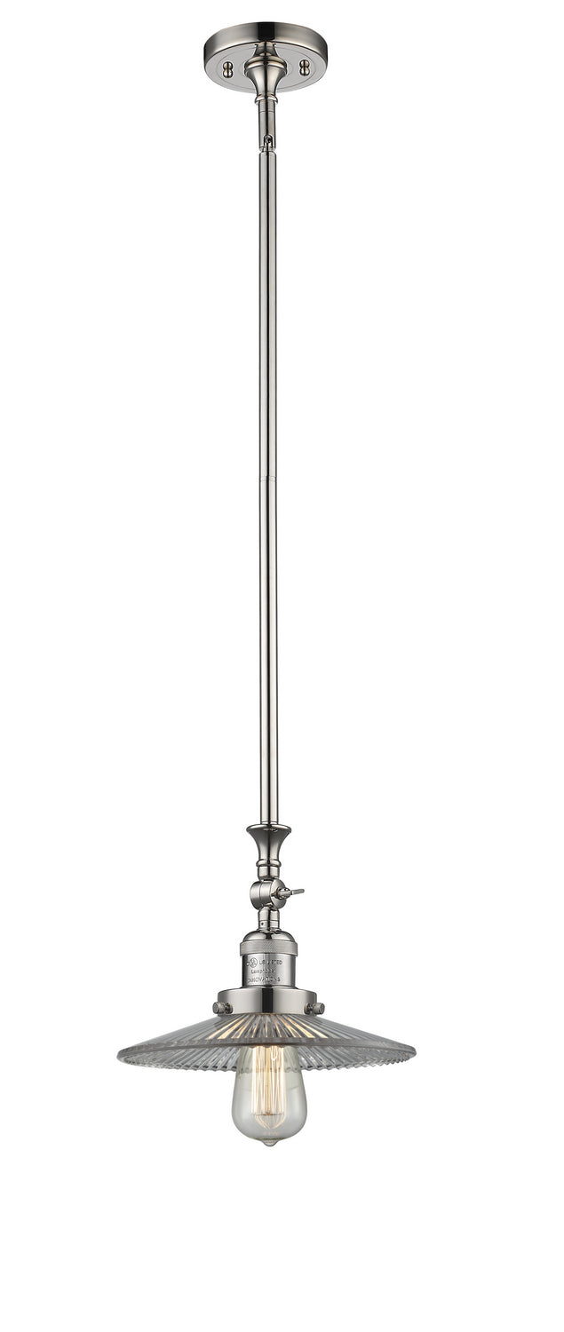 Innovations Franklin Restoration 206-PN-G2-LED Pendant Light - Polished Nickel