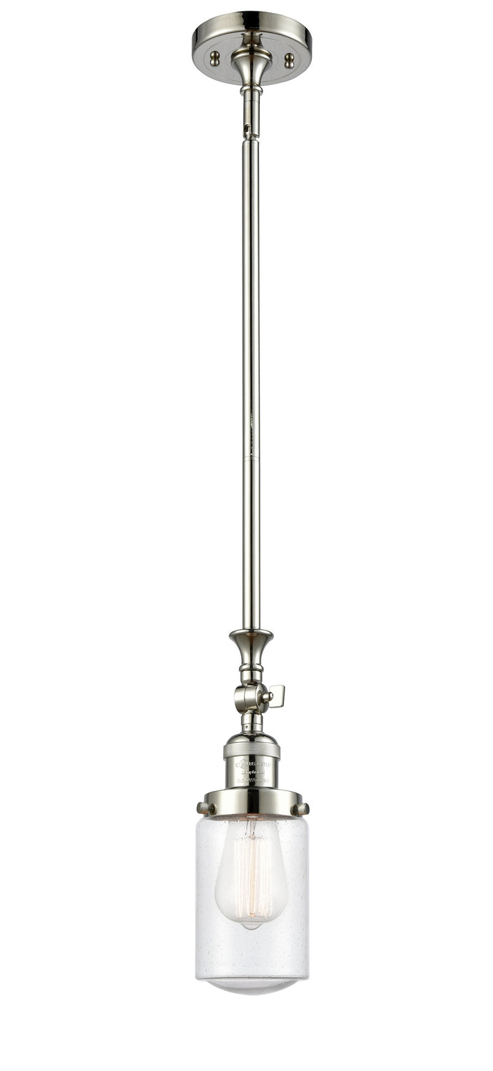 Innovations Franklin Restoration 206-PN-G314-LED Pendant Light - Polished Nickel