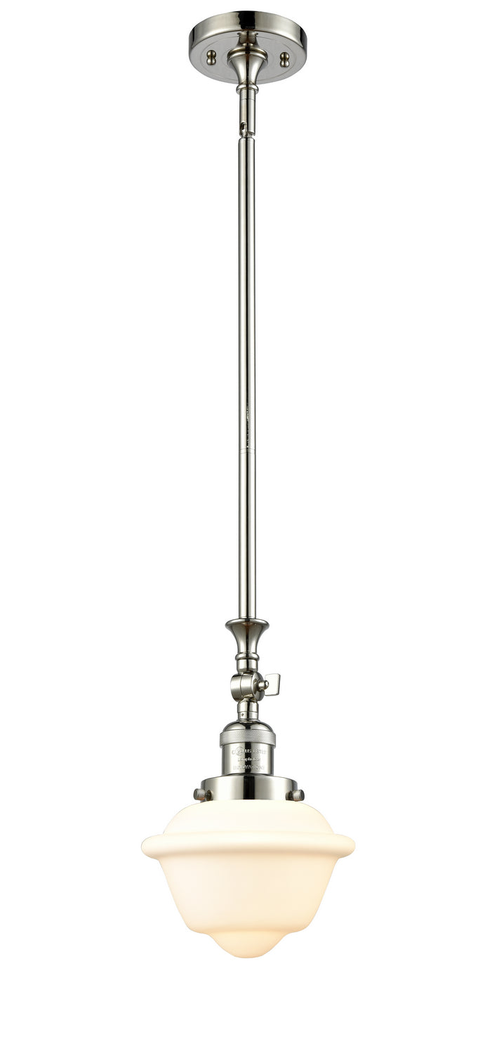 Innovations Franklin Restoration 206-PN-G531-LED Pendant Light - Polished Nickel
