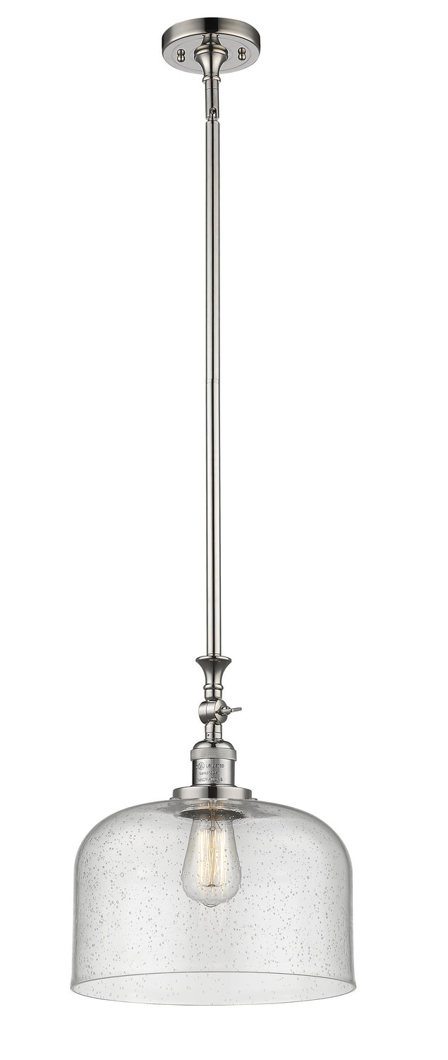 Innovations Franklin Restoration 206-PN-G74-L-LED Pendant Light - Polished Nickel