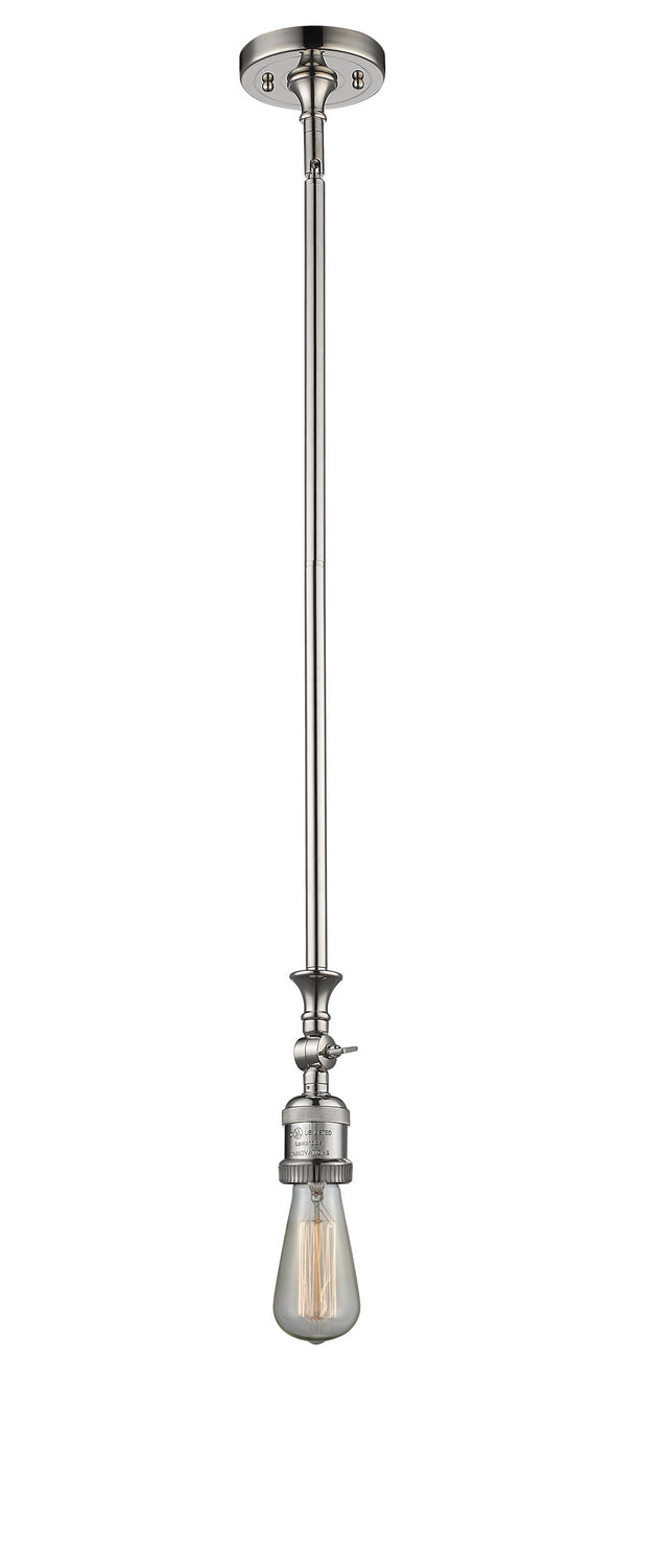 Innovations Franklin Restoration 206-PN-LED Pendant Light - Polished Nickel