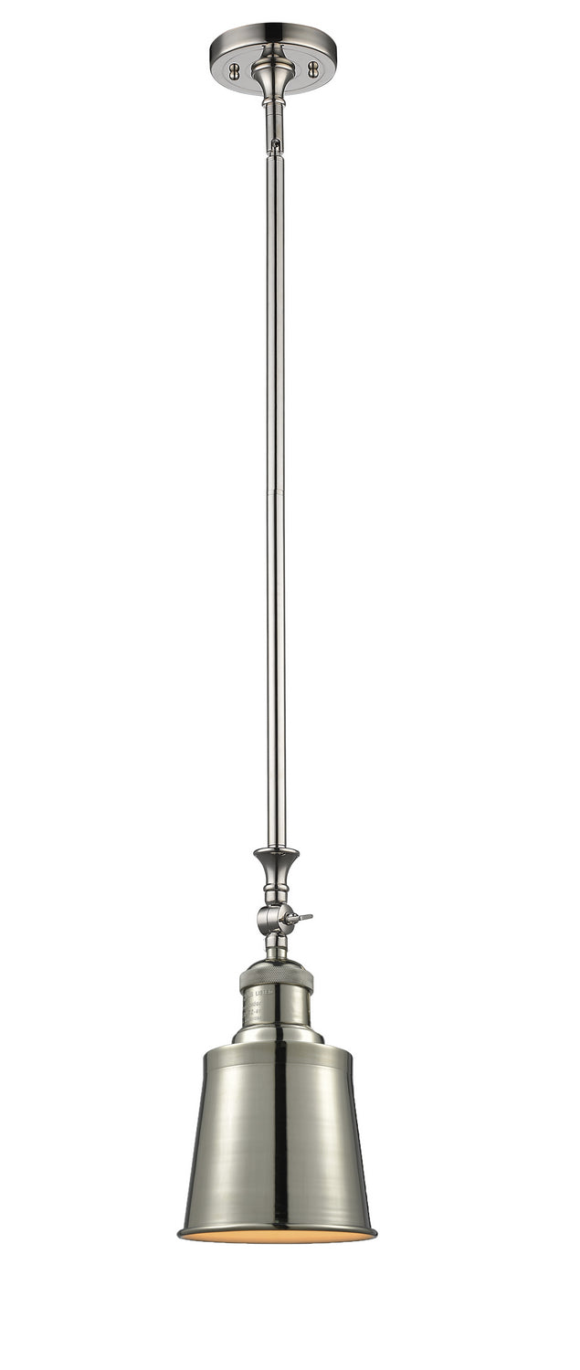 Innovations Franklin Restoration 206-PN-M9-LED Pendant Light - Polished Nickel