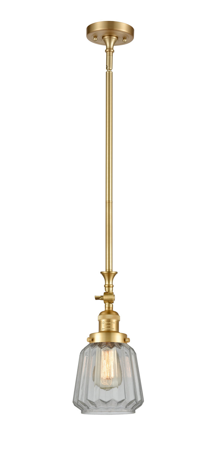 Innovations Franklin Restoration 206-SG-G142 Pendant Light - Satin Gold