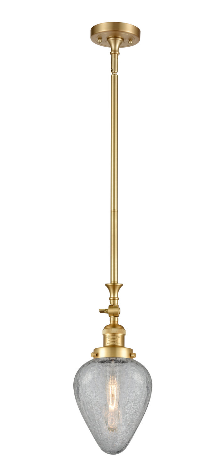 Innovations Franklin Restoration 206-SG-G165 Pendant Light - Satin Gold