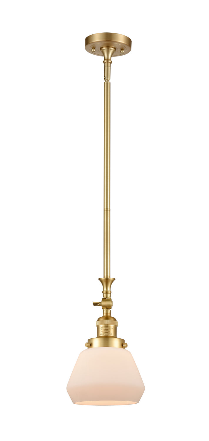 Innovations Franklin Restoration 206-SG-G171 Pendant Light - Satin Gold