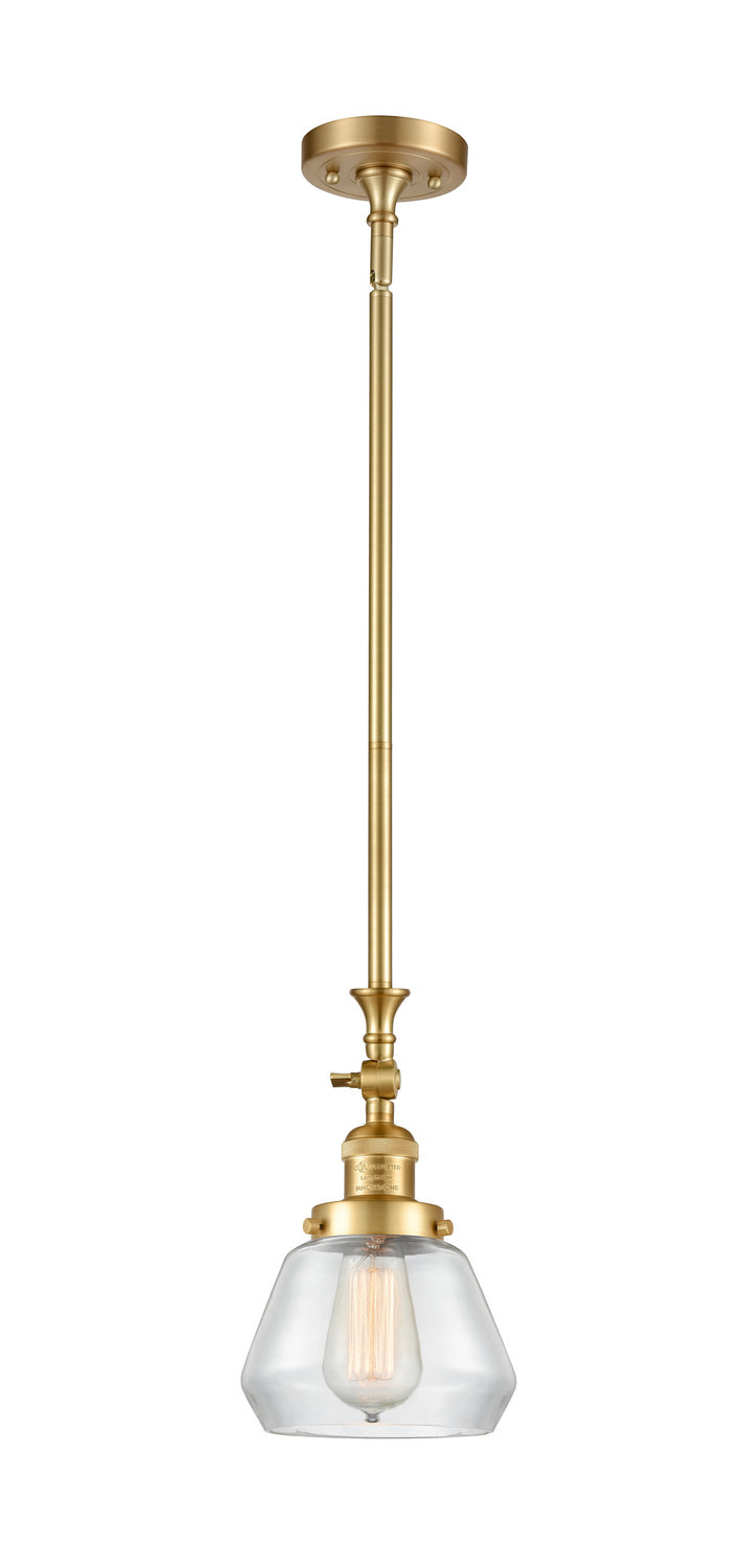 Innovations Franklin Restoration 206-SG-G172 Pendant Light - Satin Gold