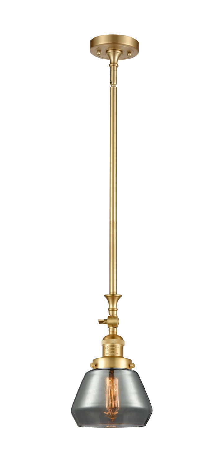 Innovations Franklin Restoration 206-SG-G173-LED Pendant Light - Satin Gold