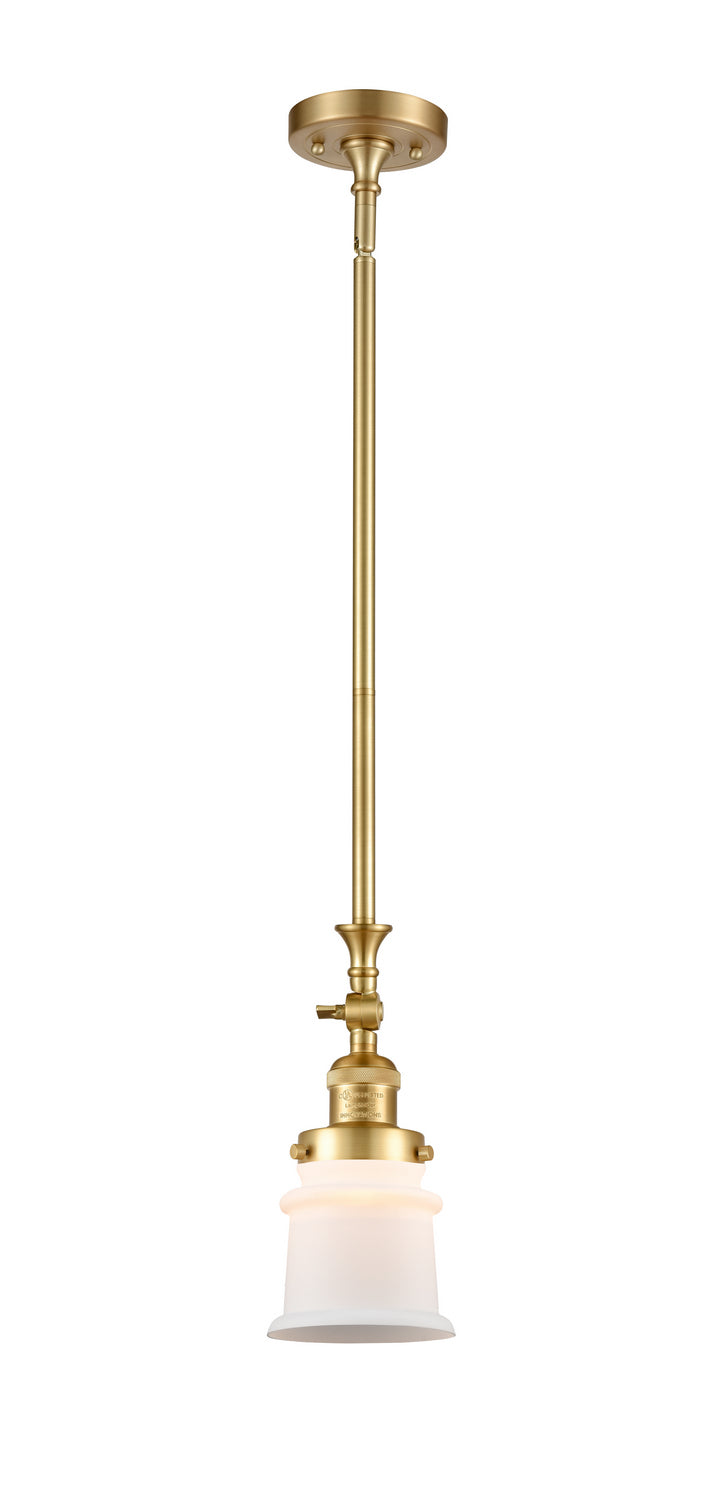 Innovations Franklin Restoration 206-SG-G181S-LED Pendant Light - Satin Gold