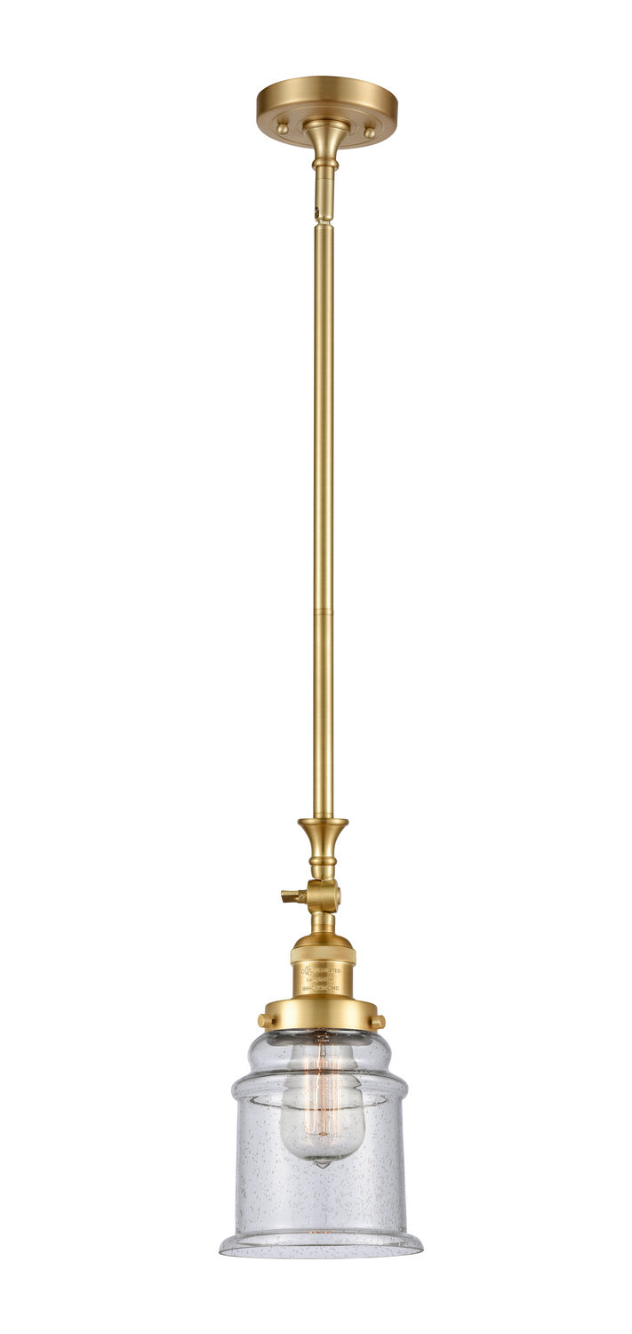 Innovations Franklin Restoration 206-SG-G184 Pendant Light - Satin Gold