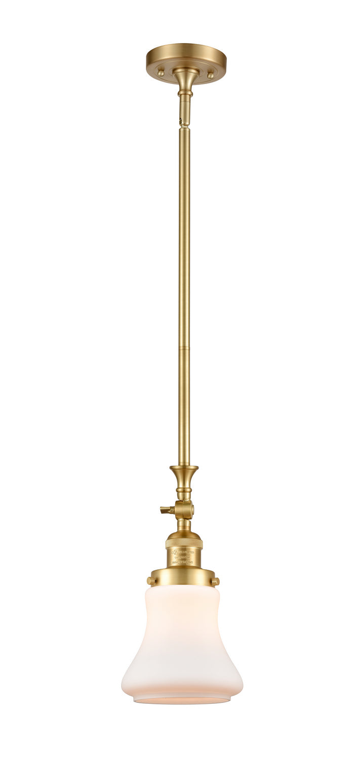 Innovations Franklin Restoration 206-SG-G191-LED Pendant Light - Satin Gold