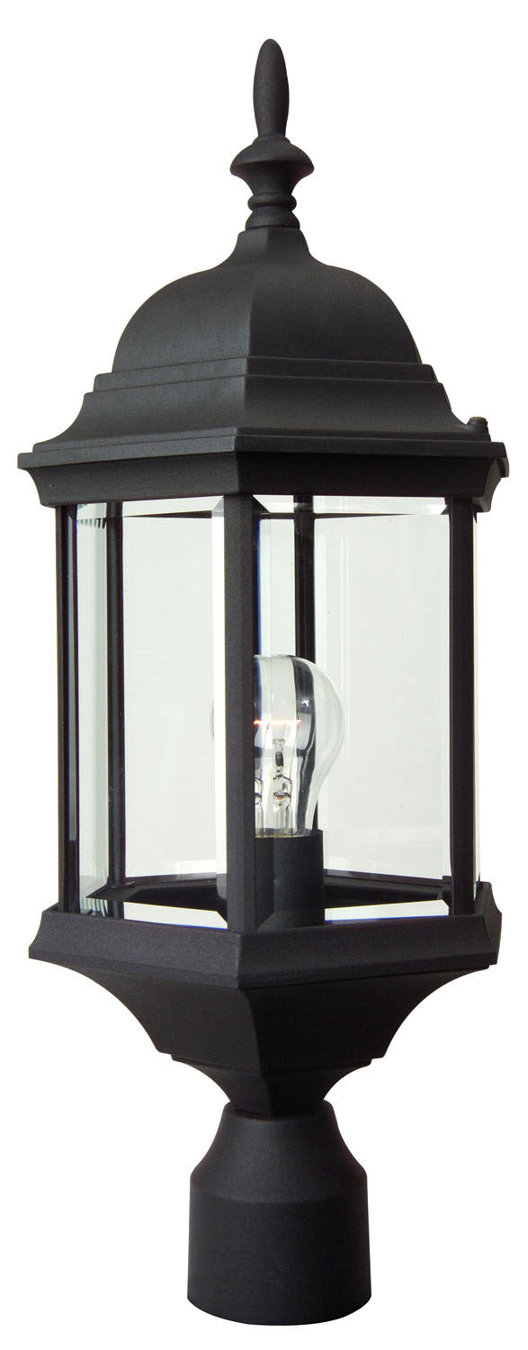 Craftmade Lighting Z695-TB  Hex Style Cast Outdoor Textured Black