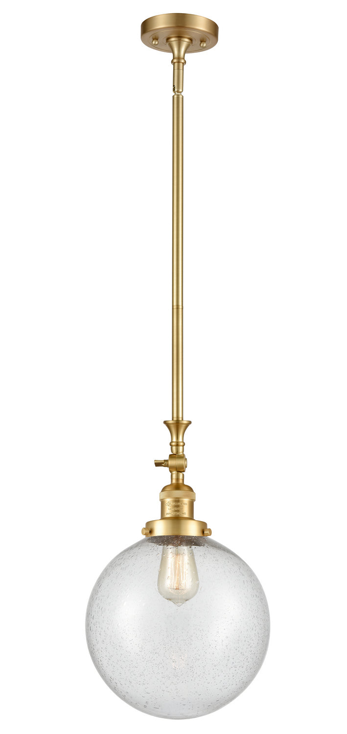 Innovations Franklin Restoration 206-SG-G204-10 Pendant Light - Satin Gold