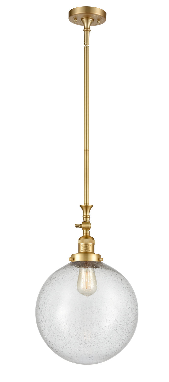 Innovations Franklin Restoration 206-SG-G204-12 Pendant Light - Satin Gold