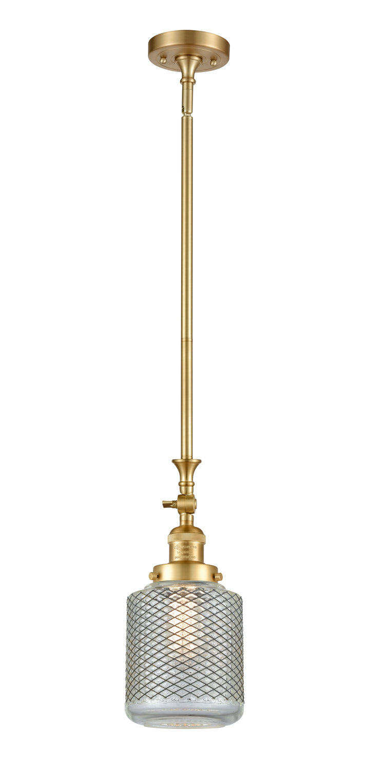 Innovations Franklin Restoration 206-SG-G262-LED Pendant Light - Satin Gold