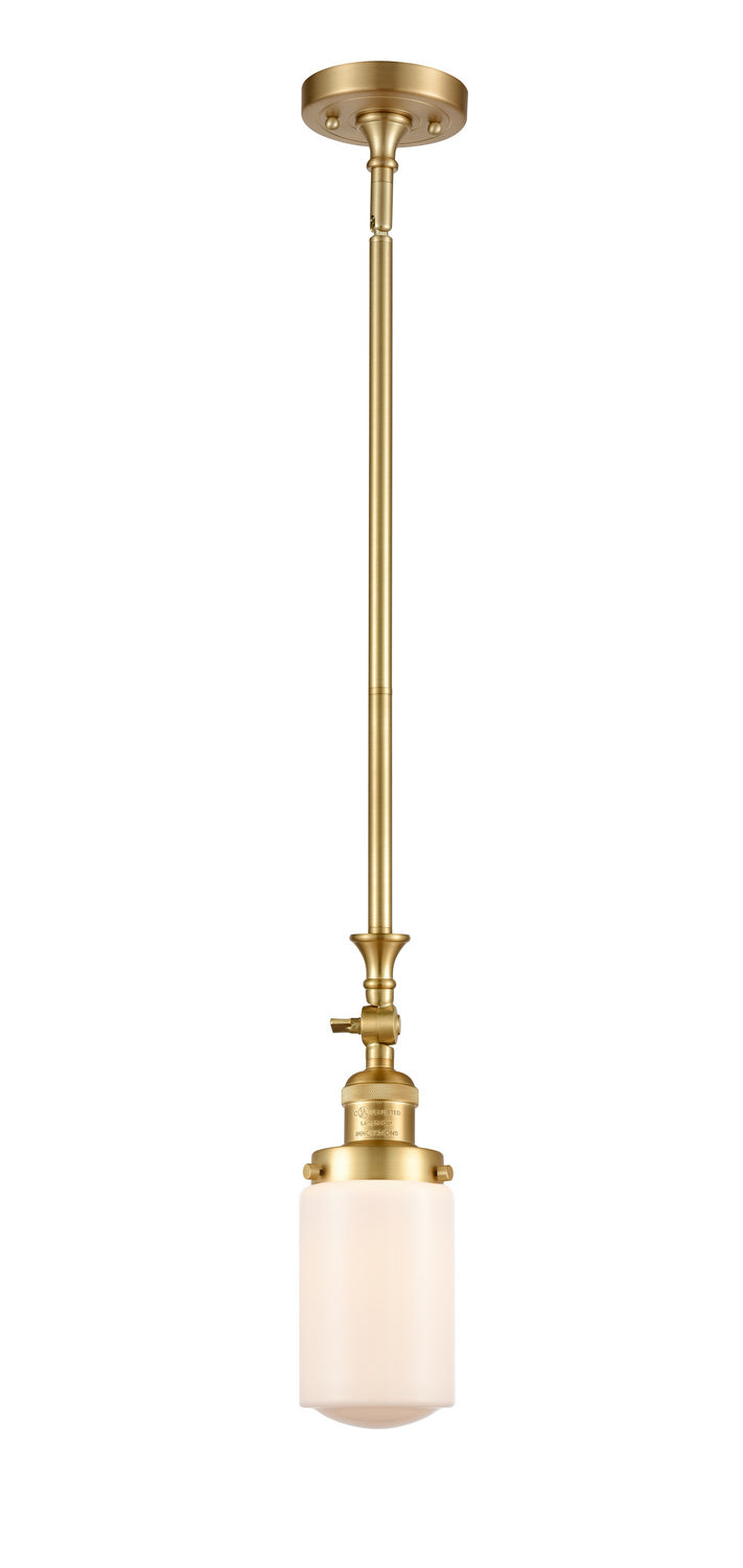Innovations Franklin Restoration 206-SG-G311 Pendant Light - Satin Gold