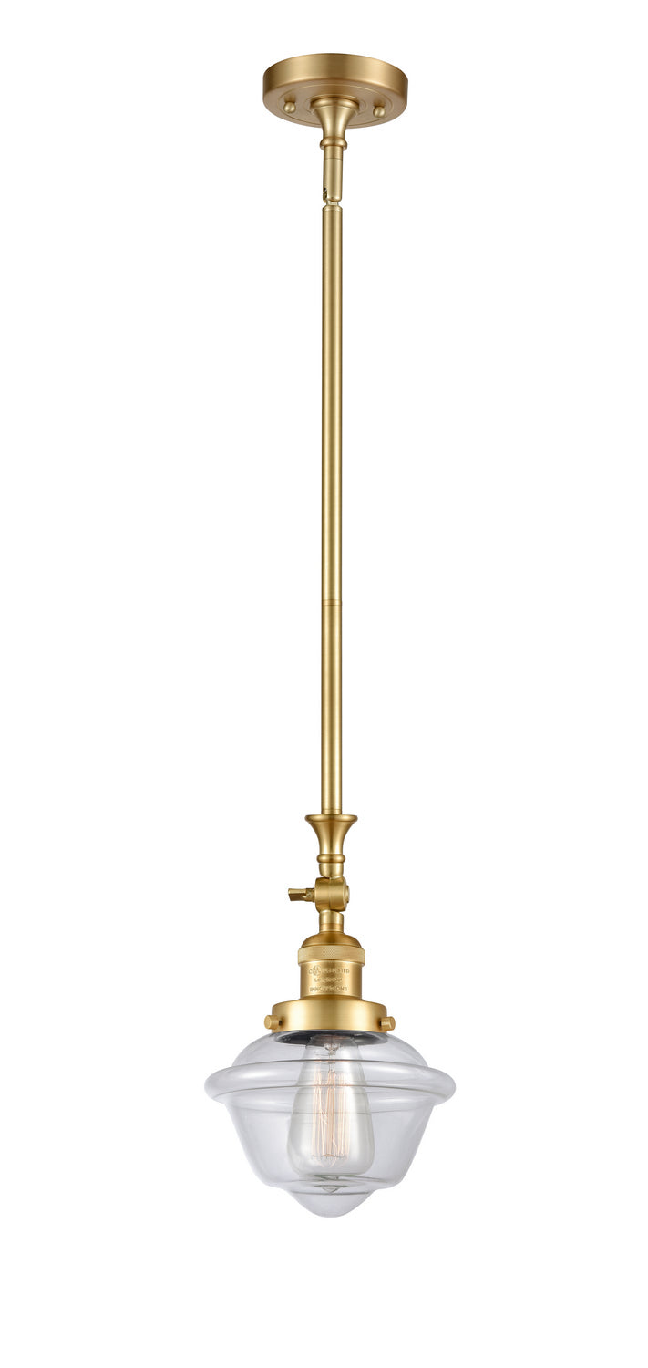 Innovations Franklin Restoration 206-SG-G532 Pendant Light - Satin Gold