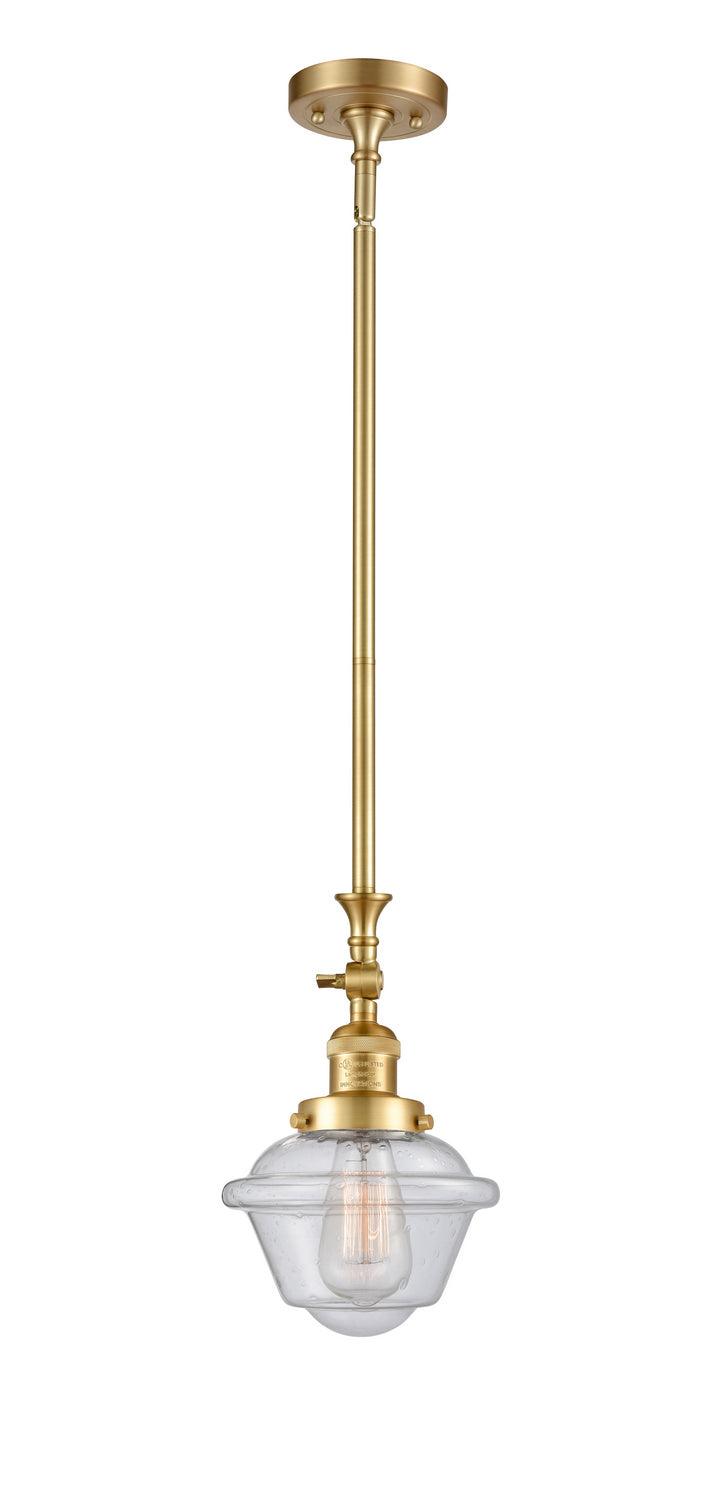 Innovations Franklin Restoration 206-SG-G534 Pendant Light - Satin Gold