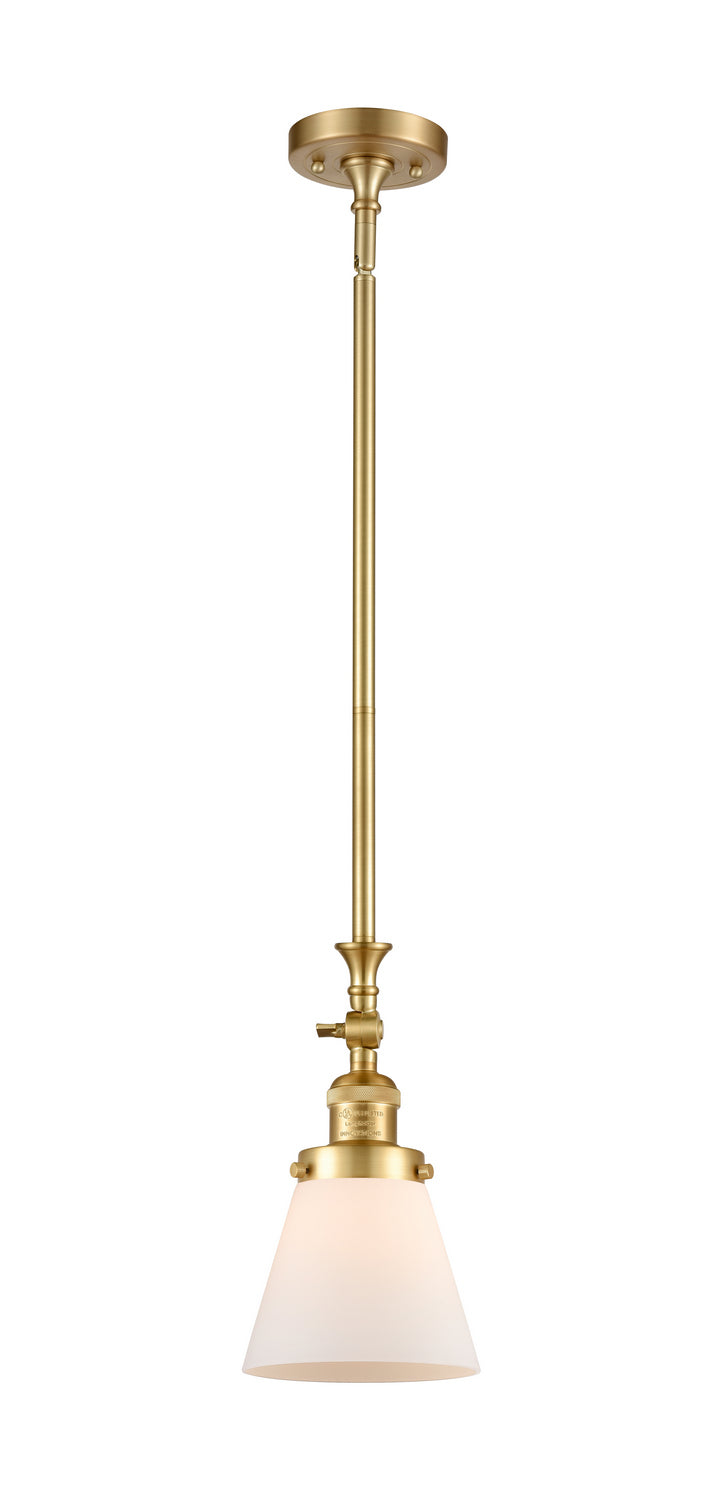 Innovations Franklin Restoration 206-SG-G61 Pendant Light - Satin Gold