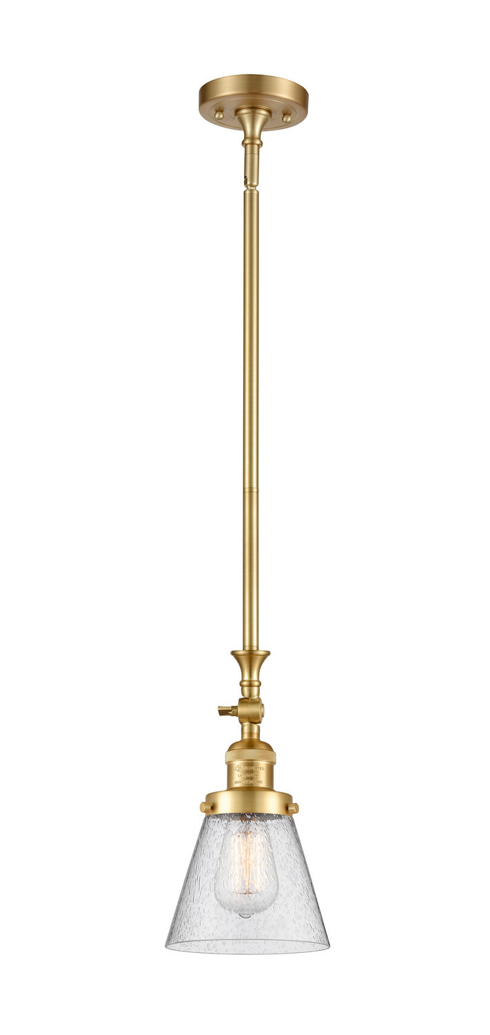Innovations Franklin Restoration 206-SG-G64 Pendant Light - Satin Gold